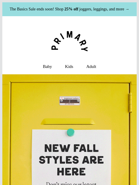 primary newsletter: Unlocked! 🗝️ *More* New Arrivals 🏀🍎✏️🪐