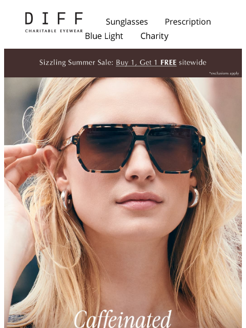 diffeyewear newsletter: Brewed To Perfection ☕
