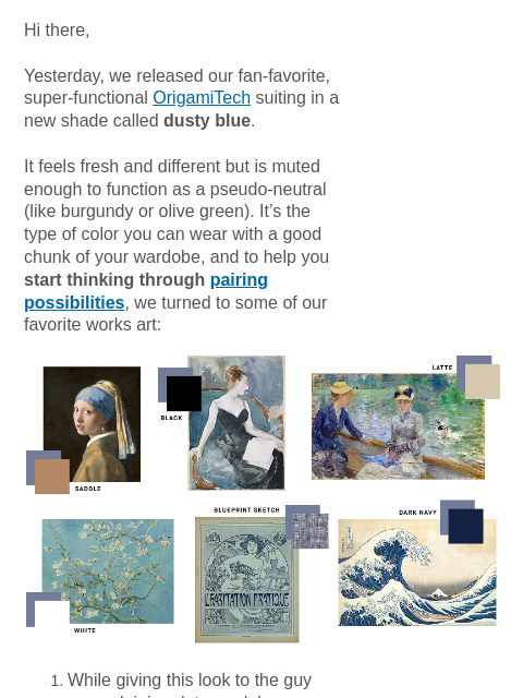 mmlafleur newsletter: 6 Ways to Pair Dusty Blue 🎨