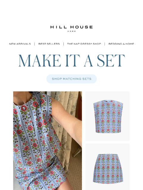 hillhousehome newsletter: MAKE IT A SET