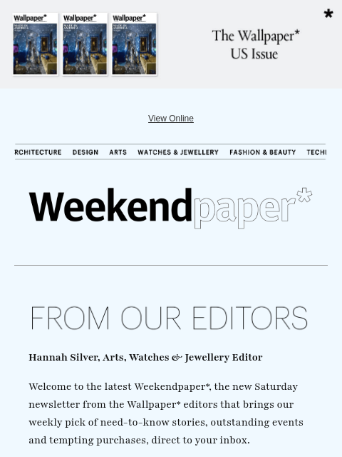 futureplc newsletter: Weekendpaper* | The young Saudi creatives rejectin...