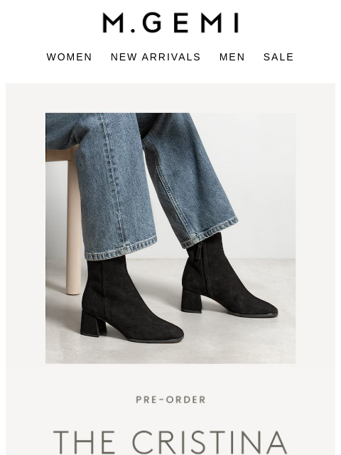 mgemi newsletter: Pre-Order The Cristina