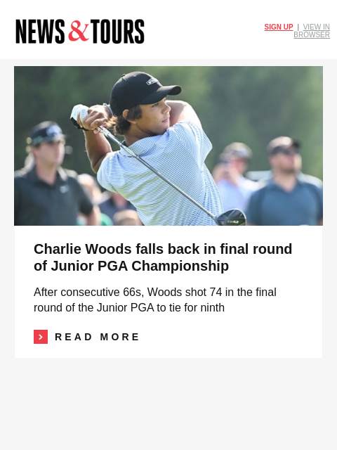 golfdigest newsletter: Tom Brady is misunderstanding Scottie Scheffler