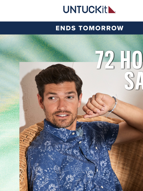 untuckit newsletter: 2 Days Left: 25% Off Shirts, Polos, Pants, & More!...