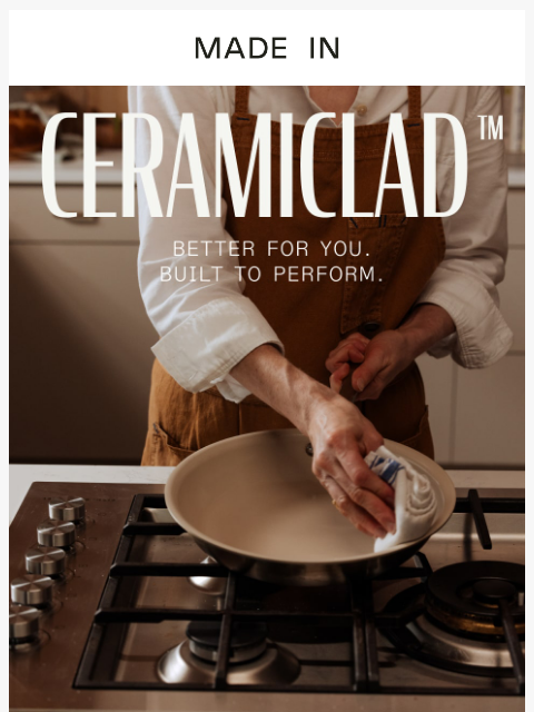 madeincookware newsletter: Meet Non Stick That Actually Performs