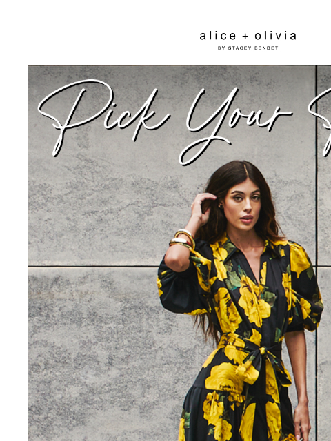 aliceandolivia newsletter: Pick Your Petals 🌸