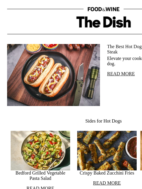 foodandwine newsletter: The Best Hot Dog I've Ever Tried Tastes Like a Ste...