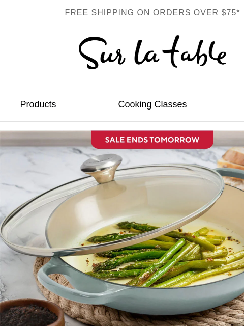 surlatable newsletter: Don't miss a Le Creuset favorite at a great price.