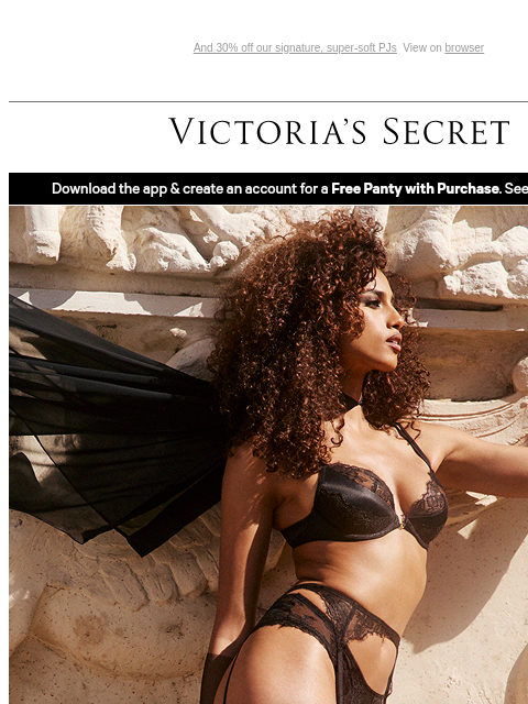 victoriassecret newsletter: Inside: The Best Bra & Panty Sets