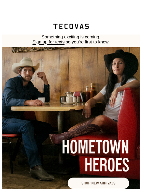 tecovas newsletter: NEW fall boot colors
