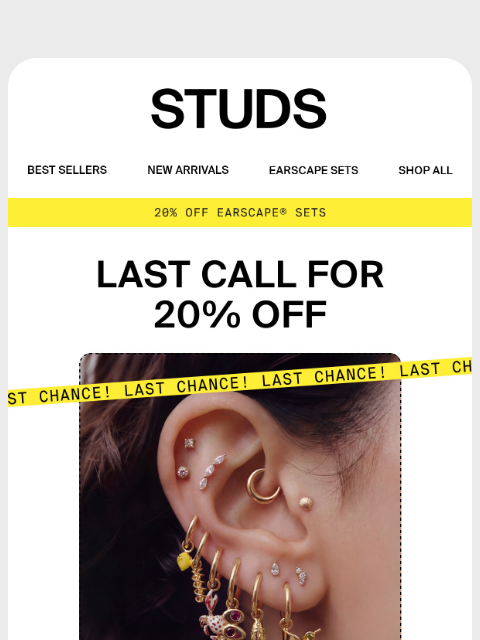studs newsletter: This Sale Is Setting Sail ⛵
