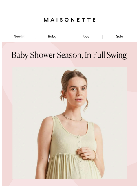maisonette newsletter: Baby Showers, Registries, And Everything In Betwee...