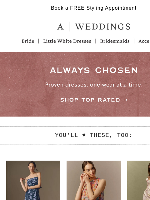 anthropologie newsletter: These dresses come highly rated ⭐