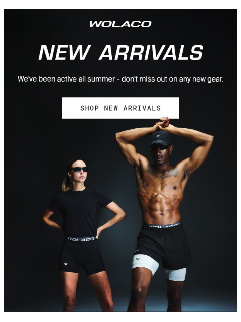 wolaco newsletter: NEW ARRIVALS | The July Edit