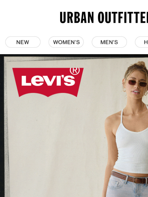 urbanoutfitters newsletter: New arrivals & best sellers from Levi's®