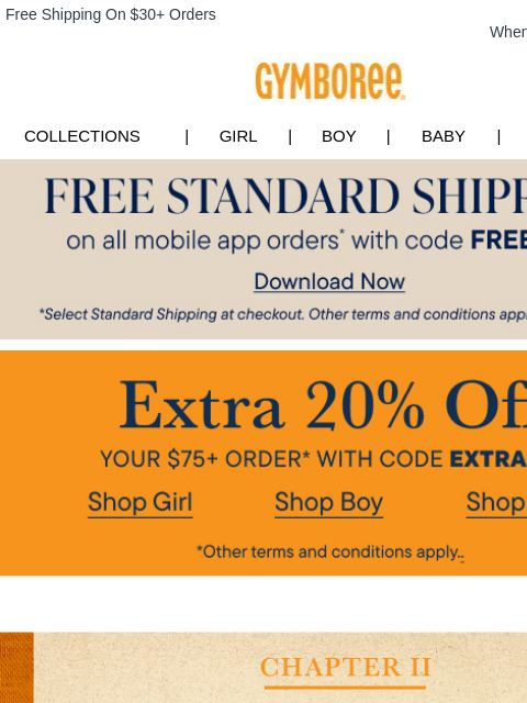 gymboree newsletter: New Western-Inspired Looks for Fall