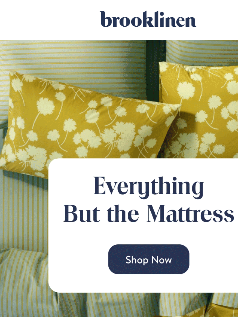 brooklinen newsletter: Bundle the Best in Bed