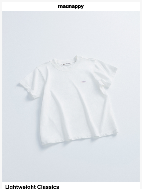 madhappy newsletter: Lightweight Shrunken Tees
