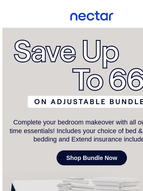 nectarsleep newsletter: Why save up to 66%? Sweet dreams await 😶‍🌫️...