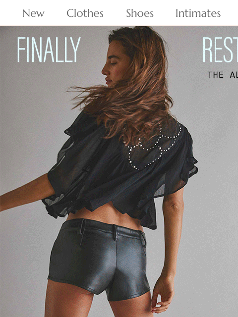 freepeople newsletter: These are FINALLY restocked π