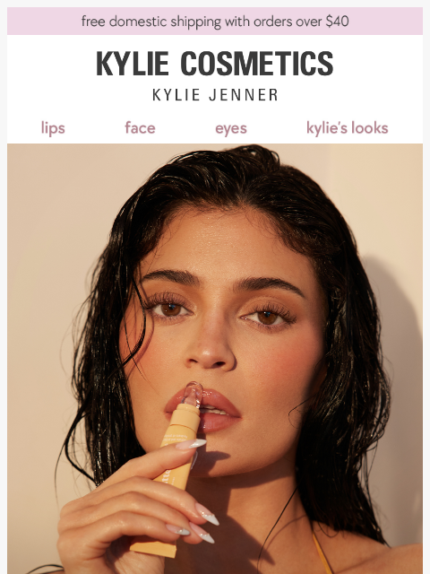 kyliecosmetics newsletter: more than just a lip balm 🧡