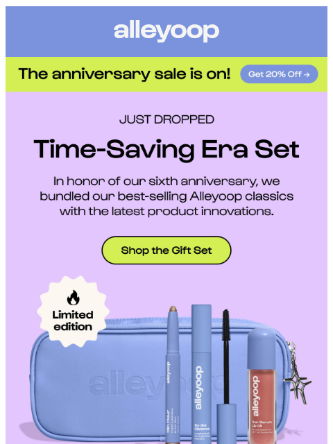 meetalleyoop newsletter: NEW! Time-Saving Era Set ✨