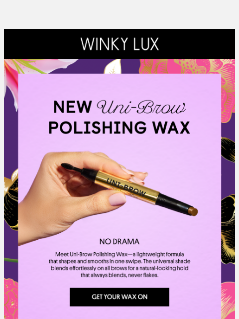 winkylux newsletter: FLAWLESS BROWS MADE EFFORTLESS!