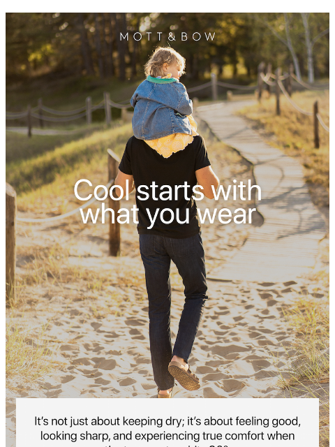 mottandbow newsletter: Essentials that carry you through summer.