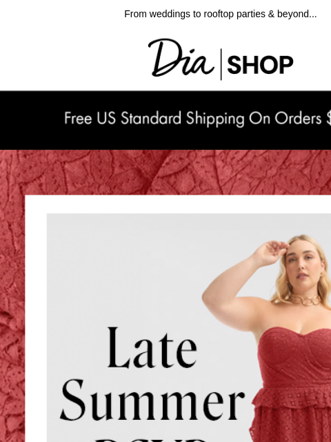 dia newsletter: What to Wear: August Edit ☀️​