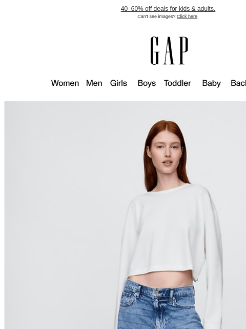 gap newsletter: FIVE STAR DENIM