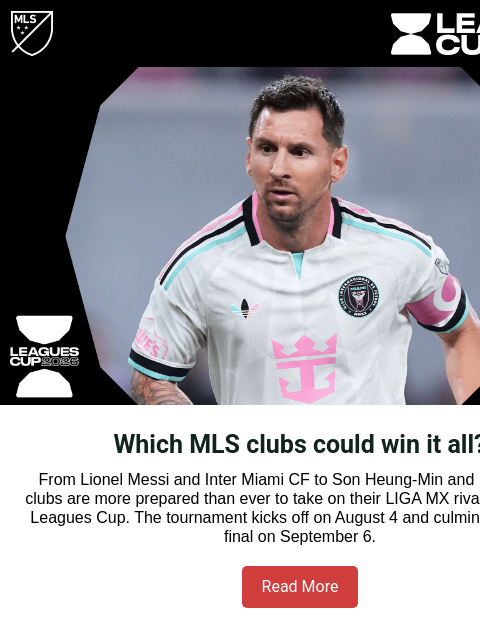 mlssoccer newsletter: The 2026 Leagues Cup kicks off tomorrow night