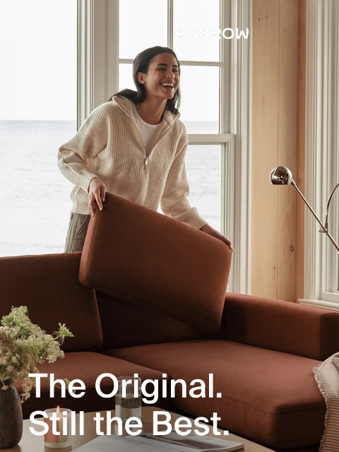 burrow newsletter: The internet's favorite sofa