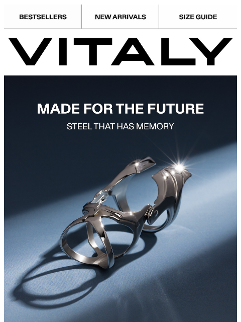 vitalydesign newsletter: Steel That Holds Memory