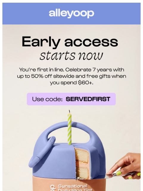 meetalleyoop newsletter: 🥳 Starts now: Your early access