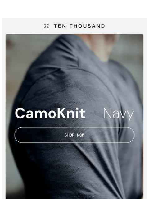 tenthousand newsletter: Just Restocked: CamoKnit