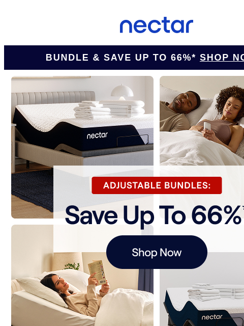 nectarsleep newsletter: Your perfect position is one button away...