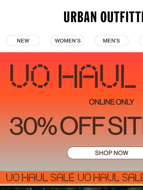 urbanoutfitters newsletter: Your favorite pant is 30% Off 😮‍💨