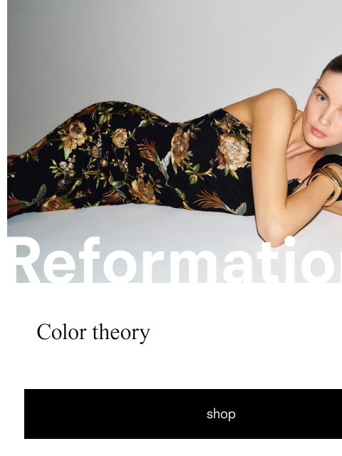 thereformation newsletter: WE HAVE THEORIES