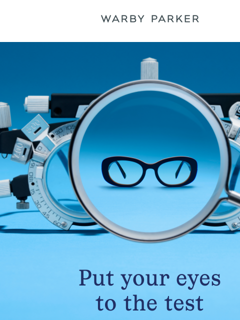 warbyparker newsletter: Get your back-to-school eye exam