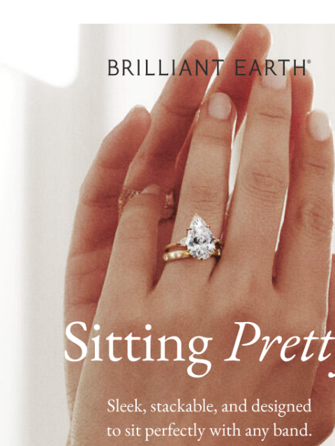 brilliantearth newsletter: TRENDING: Perfect-fit engagement rings