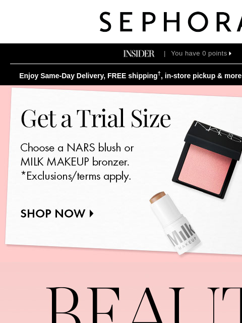 sephora newsletter: As seen in GRWMs everywhere ⚡ 