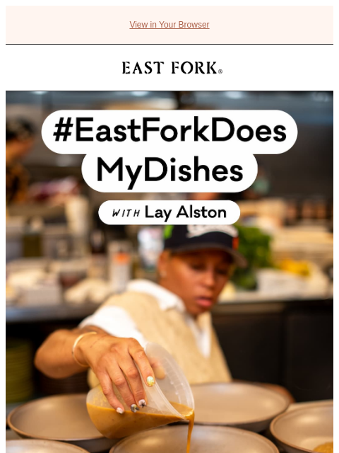 eastfork newsletter: A table made by hand