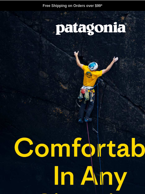 patagonia newsletter: Graphic tees for trails, walls or water