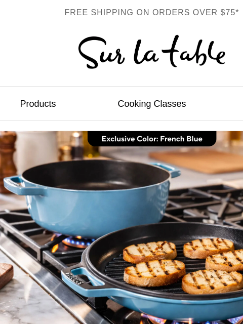 surlatable newsletter: Staub favorites you'll only find here.