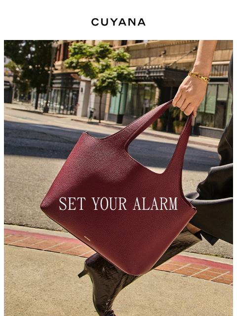 cuyana newsletter: Here Tomorrow