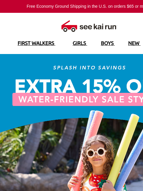 seekairun newsletter: Extra Savings on Every Splash 💦
