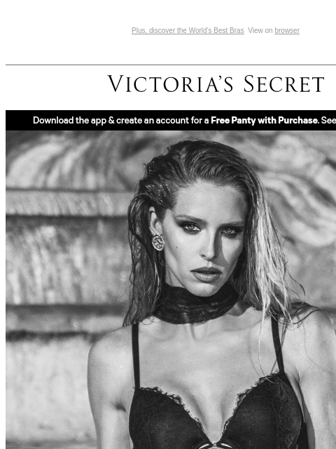 victoriassecret newsletter: Psst: Panty Packs from $20 Ends Tonight