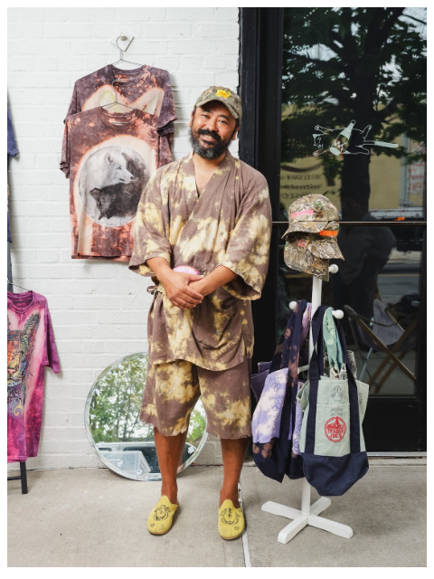 sabah newsletter: Meet Mitsuru Lowe: Tie-Dye Artist 🎨