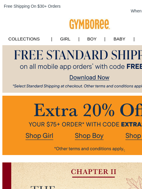 gymboree newsletter: Fall Looks That Never Go Out of Style