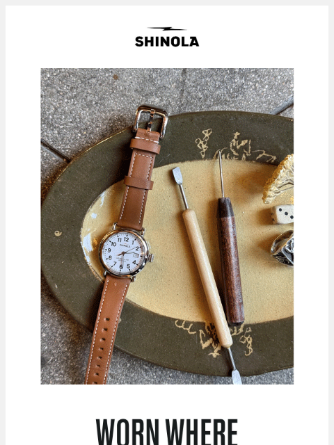 shinola newsletter: Runwell & The Art of Craft